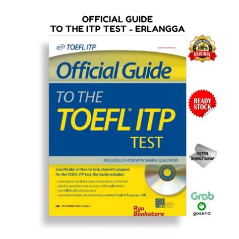 Jual Original Official Guide Toefl Itp Test Erlangga Shopee Indonesia