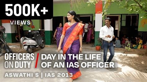 Day In The Life Of An IAS Officer In India IAS Aswathi S Officers