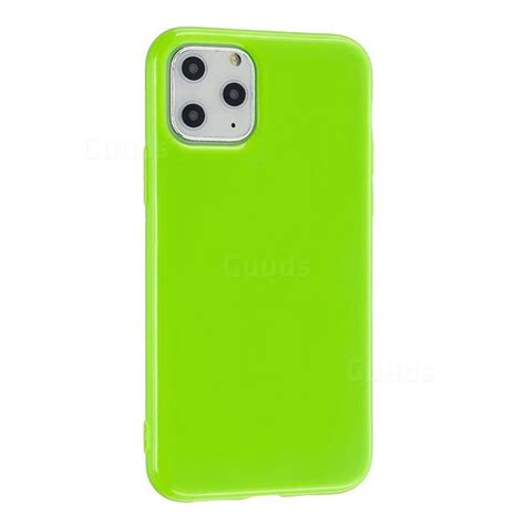 2mm Candy Soft Silicone Phone Case Cover For Iphone 11 61 Inch Bright Green Iphone 11 6