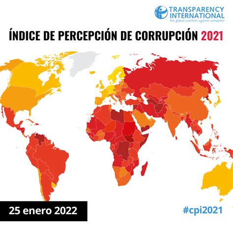 Índice De Percepción De Corrupción Transparencia Por Colombia