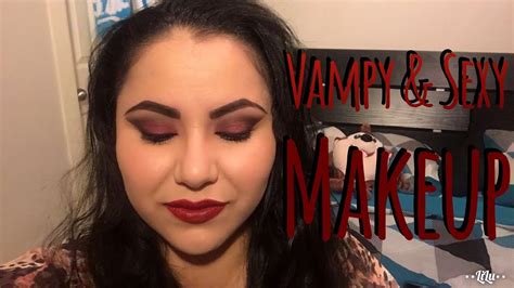 Vampy And Sexy Makeup Tutorial Youtube