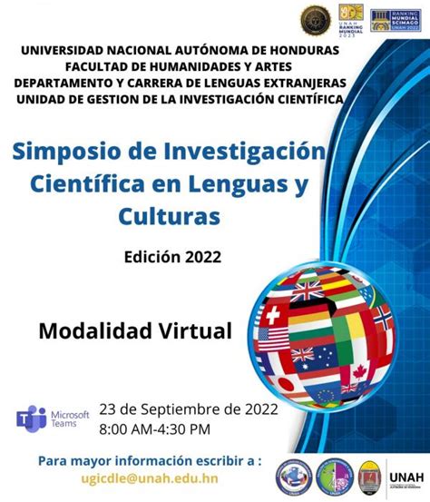 Simposio de Investigación Científica en Lenguas y Culturas Blogs UNAH