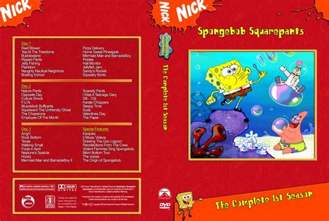 Spongebob Season 1 - TV DVD Custom Covers - 509Spongebob Squarepants ...