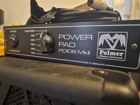 Palmer Power Pad Pdi06 Mkii 8 Ohm Reverb