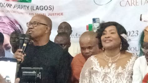 Peter Obi Julius Abure Pat Utomi Other Lp National Leaders Attends