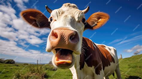 Premium Photo Livestock Cow Mooing