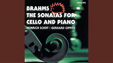 Brahms Sonata For Cello And Piano No In E Minor Op