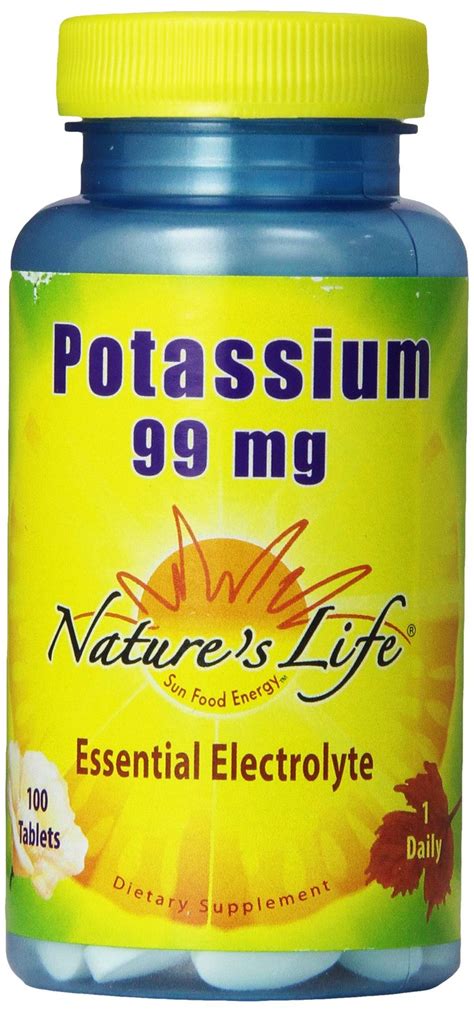 Nature S Life Potassium 99mg Pack Of 2