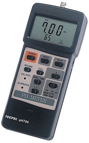 Portable Ph Meter Ph 705 Tecpel Co Ltd Process Digital