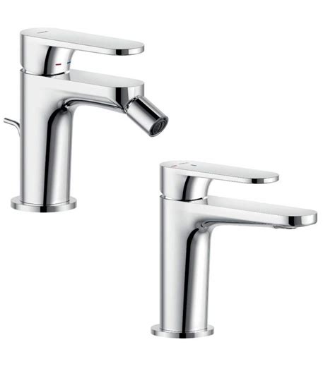 Mitigeur Lavabo Et Bidet En Couleur Chrome Nobili Yoyo Kityo Cr