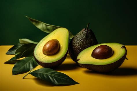 Premium AI Image Avocados Are A Healthy Food For The Skin