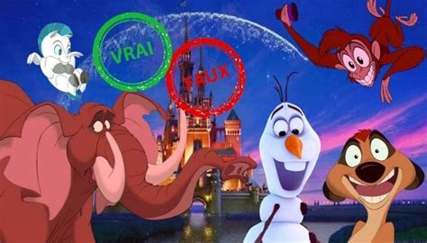 Impossible davoir 10 10 à ce quiz vrai ou faux sur les compagnons Disney