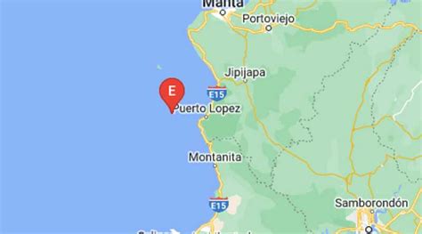 Sismo de magnitud 4 se registró en Puerto López Manabí El Comercio