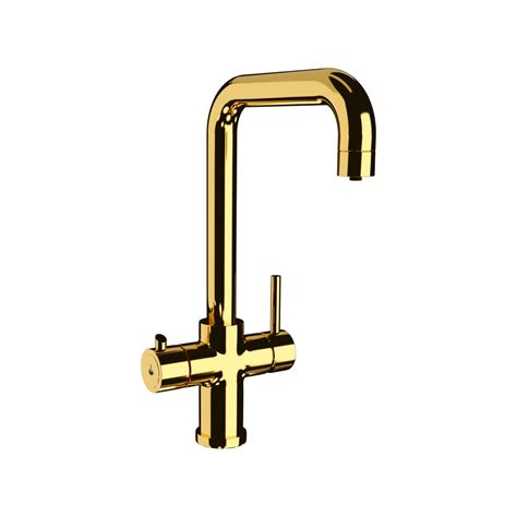 Ellsi In Instant Hot Water Tap With Boiler Filter Gold Gold Bathshack