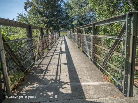 Bry Pedestrian Bridge Over The Broye River Payerne Ca Flickr