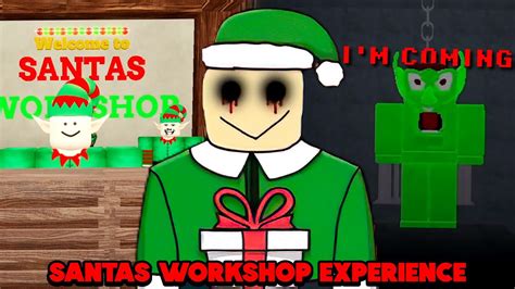 The Santa Workshop Experience Full Walkthrough Roblox Youtube