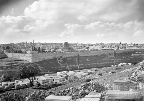 Mount Of Olives 1941 Photograph By Granger Fine Art America