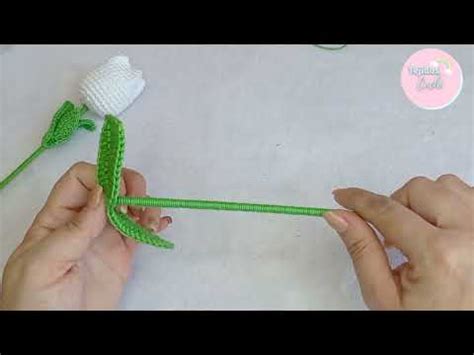 Tulipanes Tejidos A Crochet Tutorial Paso A Paso Regalo Para El 14