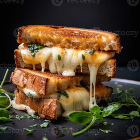 Grilled cheese sandwich. Generative Ai. 27176344 Stock Photo at Vecteezy