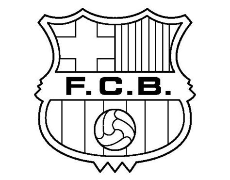 Barcelona Fc Coloring Pages Learning How To Read