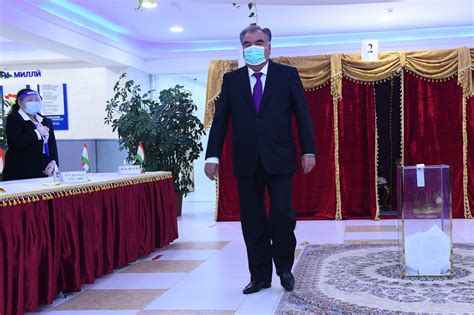 Primary Results Show Emomali Rahmon Reelected As Tajik President