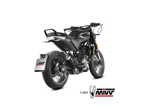 Hu Lc B Terminale Mivv X M Acciaio Inox Nero Husqvarna Svartpilen