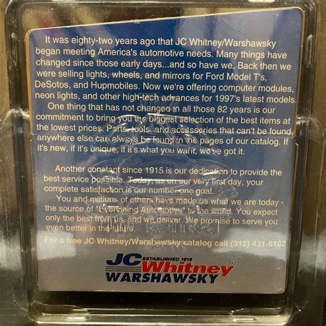 Yahoo オークション Hot Wheels JC Whitney Warshawsky