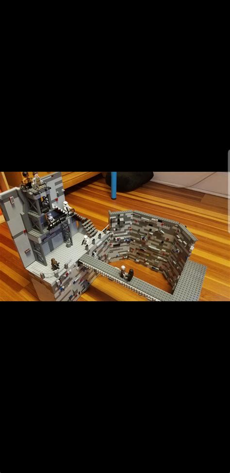 Han Solo death scene MOC that I was working on a few years ago : r ...