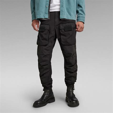 3d Regular Tapered Cargo Pants Black G Star Raw®