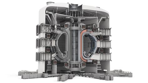 Modelo 3d Reactor De Fusión Iter Tokamak Turbosquid 1807426