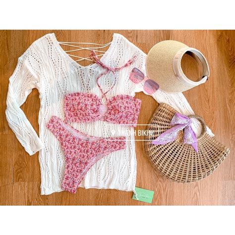 Mua Bikini hoa nhí chuẩn QCCC Hình thật hình khách shop giá rẻ nhất TecKi Vn