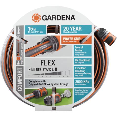 Gardena 13mm X 15m Flex Fitted Garden Hose Bunnings Australia