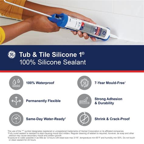 Ge Sealants Advanced Silicone 2® Kitchen And Bath Sealant