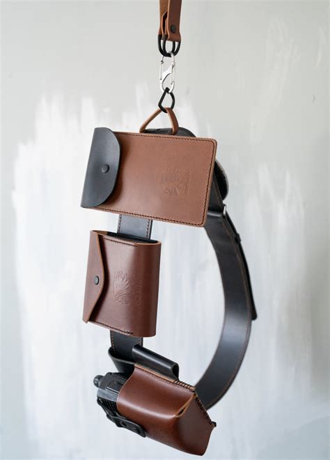 Walkie Holster Radio Holster Walkie Holder Leather Radio Etsy