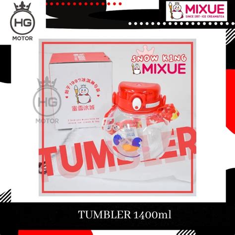 Botol Mixue Tumbler Tempat Minum Ml Lazada Indonesia