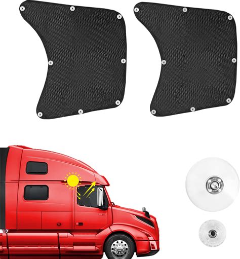 Amazon Side Window Sun Shade For Semi Truck Large Size 24 X22