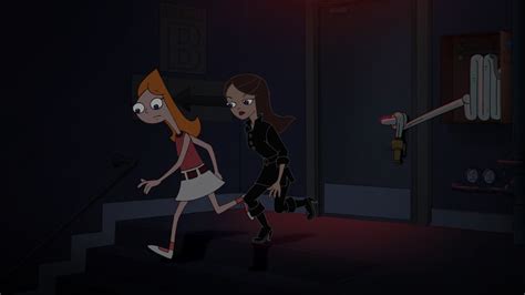 Image Candace And Vanessa Heading Down The Stairs  Phineas And Ferb Wiki Your Guide To