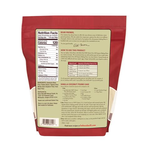 Gluten Free All Purpose Baking Flour Bob S Red Mill Natural Foods