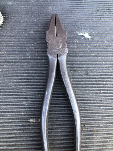 Vintage Kraeuter Usa 1380 7 K Diamond Lineman Pliers Ebay