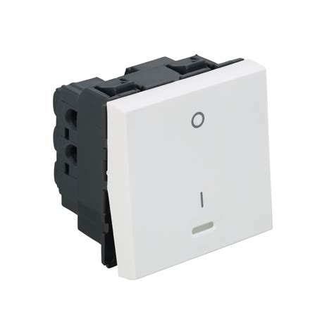 Legrand Arteor Switch 20A DP 1 Way With Indicator 2 Module 250V AC