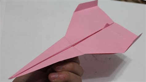 Como Hacer Un Avion De Papel Que Vuela Mucho Facil YouTube