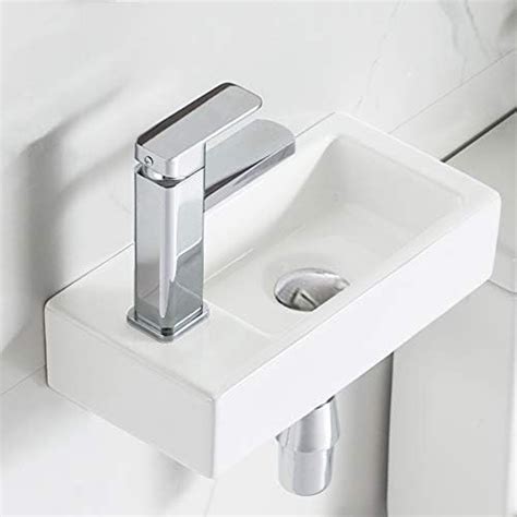 Deervalley Dv 1v081r L Ceramic Wall Mount Bathroom Sink Small Bathroom