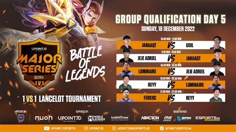 🔴 Live Mlbb Uems 1 Vs 1 Lancelot Battle Of Legends Qualification