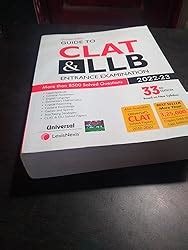 Buy Universal S Guide To CLAT LLB Entrance Examination 33 Edition