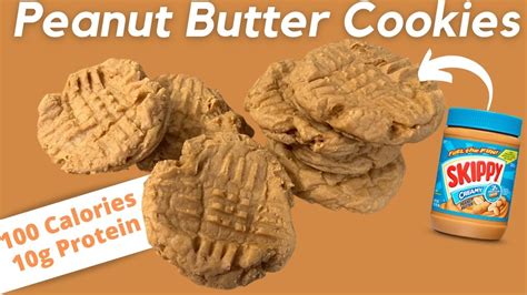 Peanut Butter Cookies Recipe Simple Low Calorie High Protein Shredding Snack For