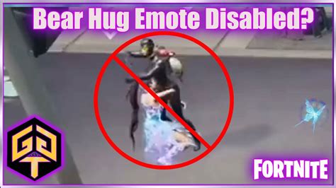 Why Was New Bear Hug Emote Disabled Removed Banned From Fortnite Item Shop Mature Dance Innuendo