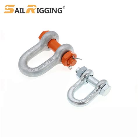 Bolt Type G Shackle Chain Drop Forged Lifting Shackle Hot Dip