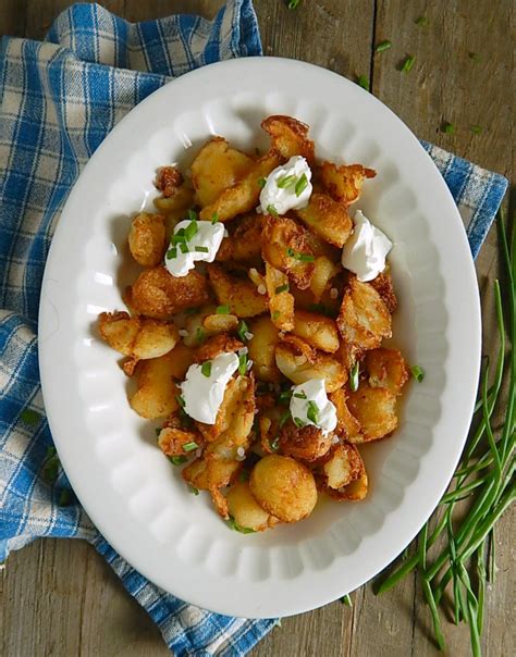 Baked Potato Hash Browns Frugal Hausfrau