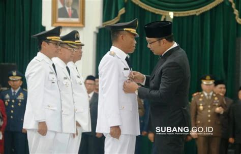 Pelantikan Bupati Dan Wakil Bupati Subang Periode 2018 2023