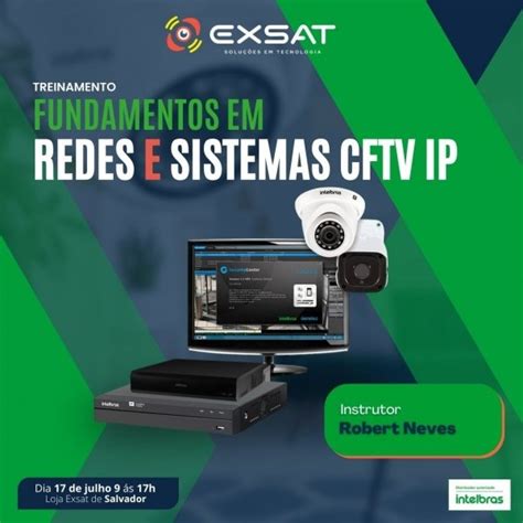 Treinamento T Cnico Fundamentos Em Redes E Sistemas Cftv Ip Em